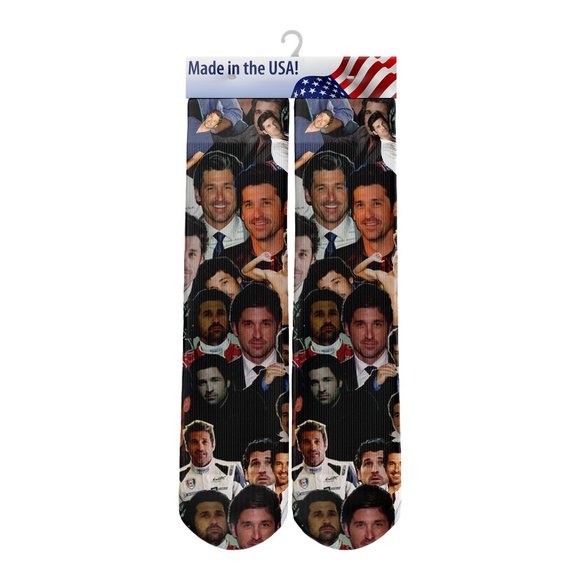 Patrick Dempsey socks - Picture 1 of 1